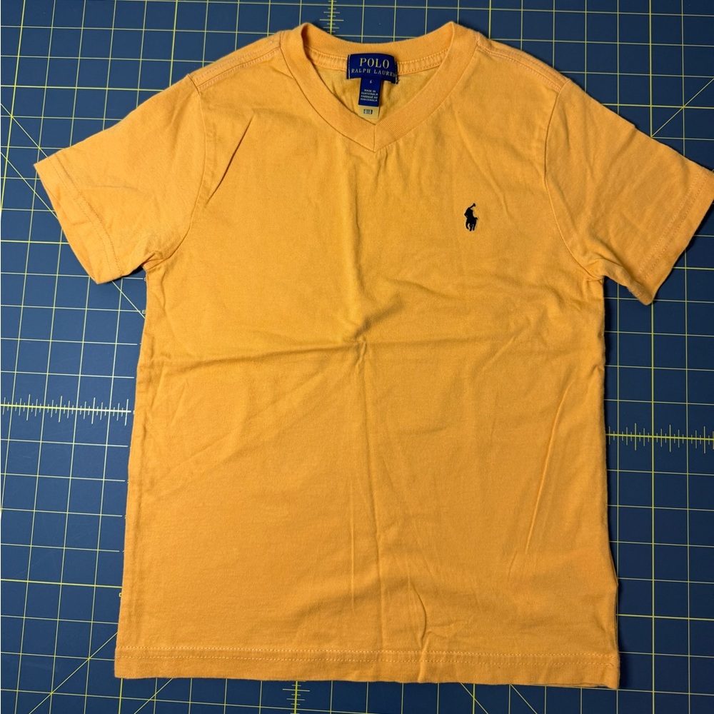 Polo by Ralph Lauren Yellow Short Sleeve Tee